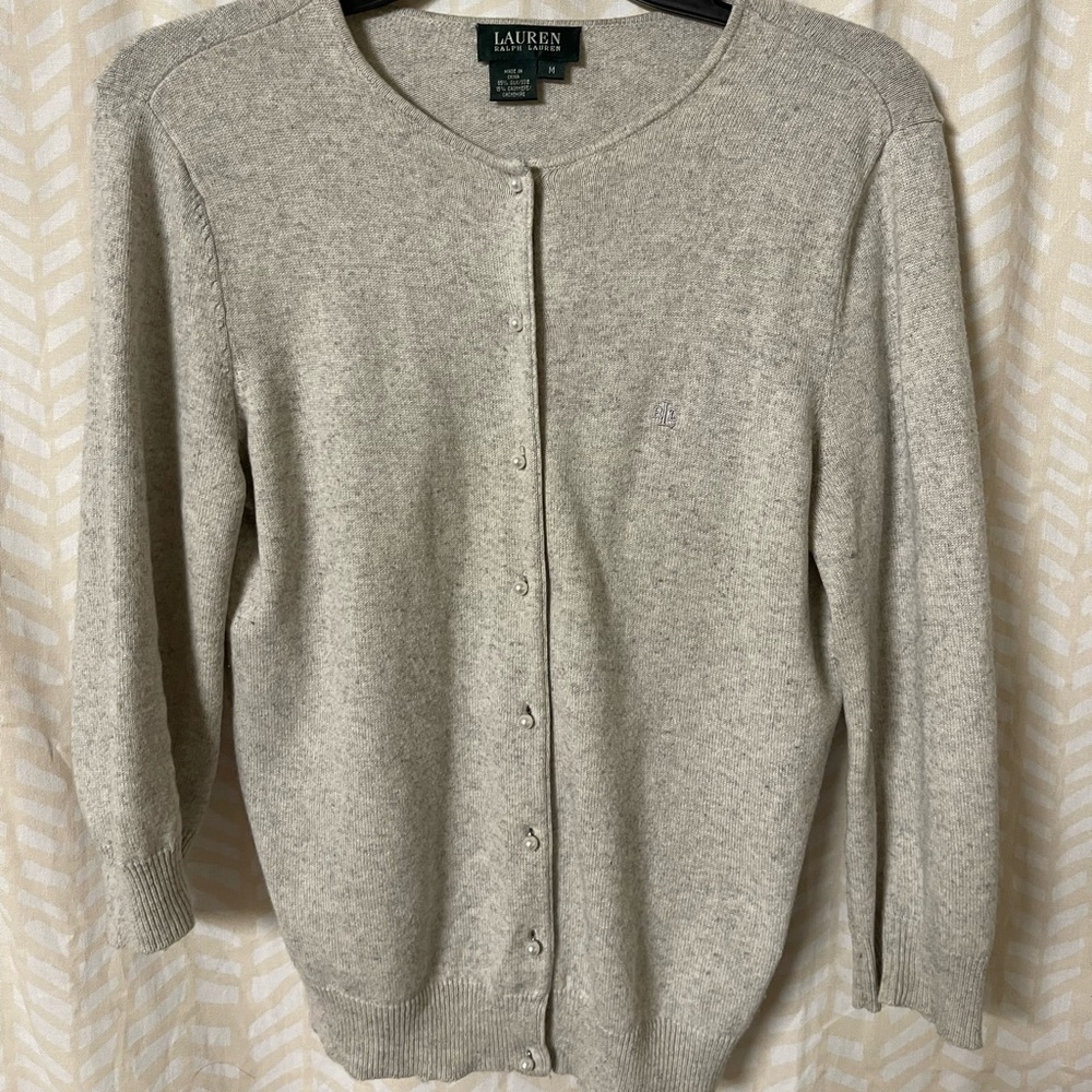 Ralph Lauren Silk Cashmere Cardigan Women’s Medium